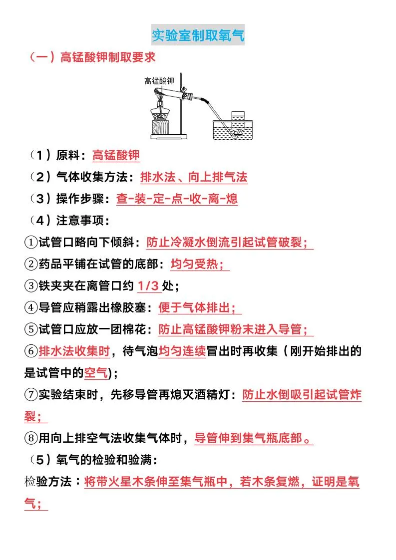 【2025秋新版】九年级上册化学期末必考8大实验题归纳-学海库
