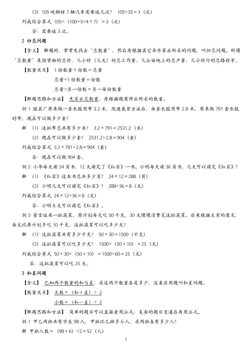 （精品）小学数学典型应用题精讲宝典(1)-学海库