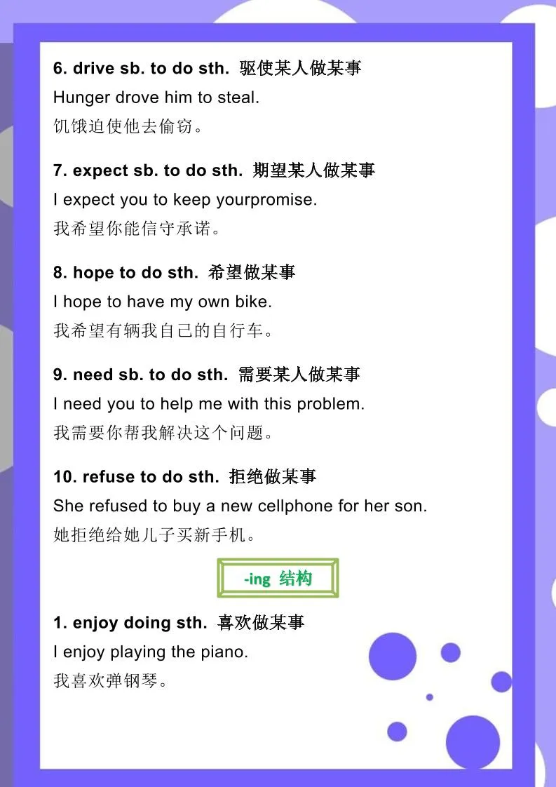 【2025秋新版】小升初英语常用固定搭配-学海库