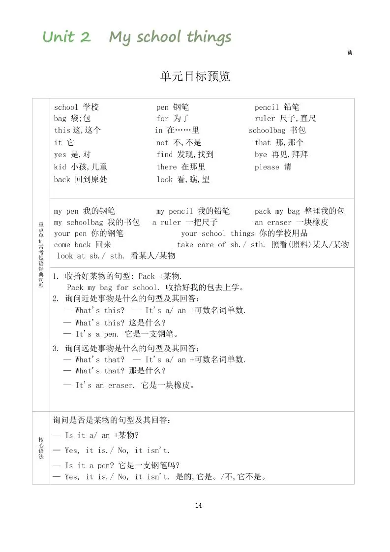 三上英语-外研版知识点归纳-学海库